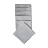 Set of 6 CD embroidered towels