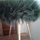 Tabouret moumoute tripode vintage