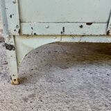 Old metal locker with 4 doors