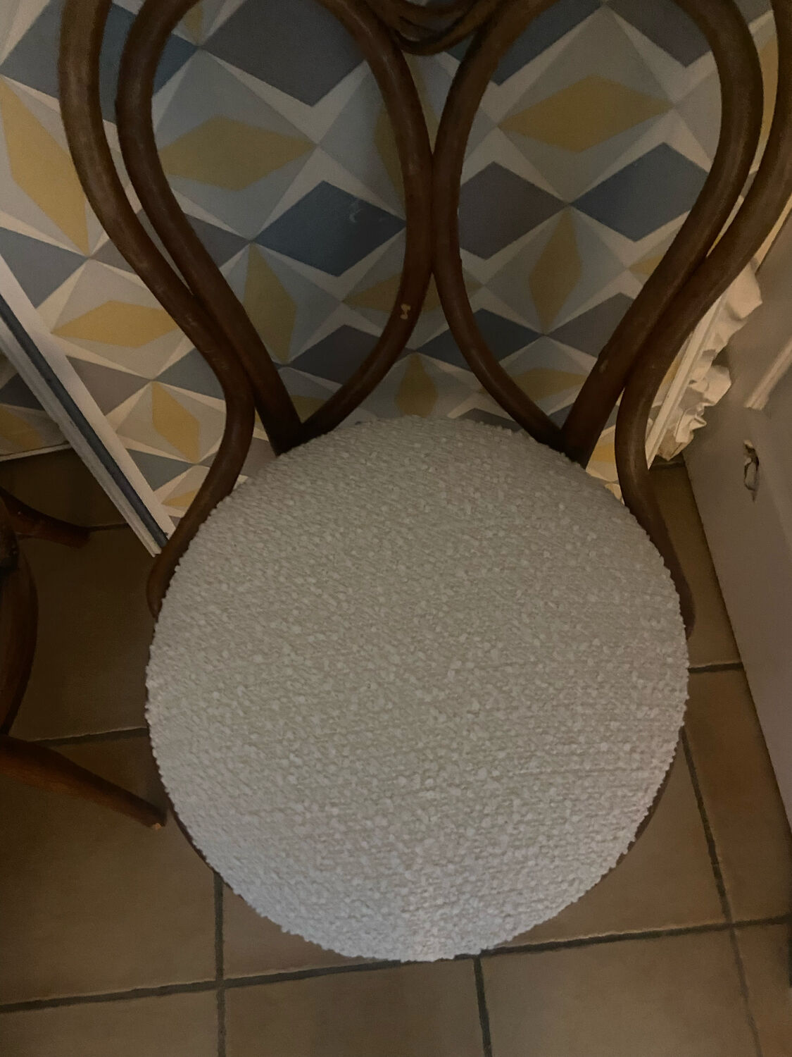 Pair of antique Thonet bistro chairs