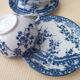 Set of 6 cups coffee or tea in Porcelain from Japan