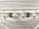 Pair of glass and crystal sconces