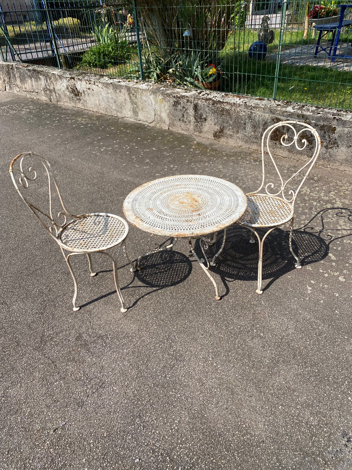 19th century children's garden furniture