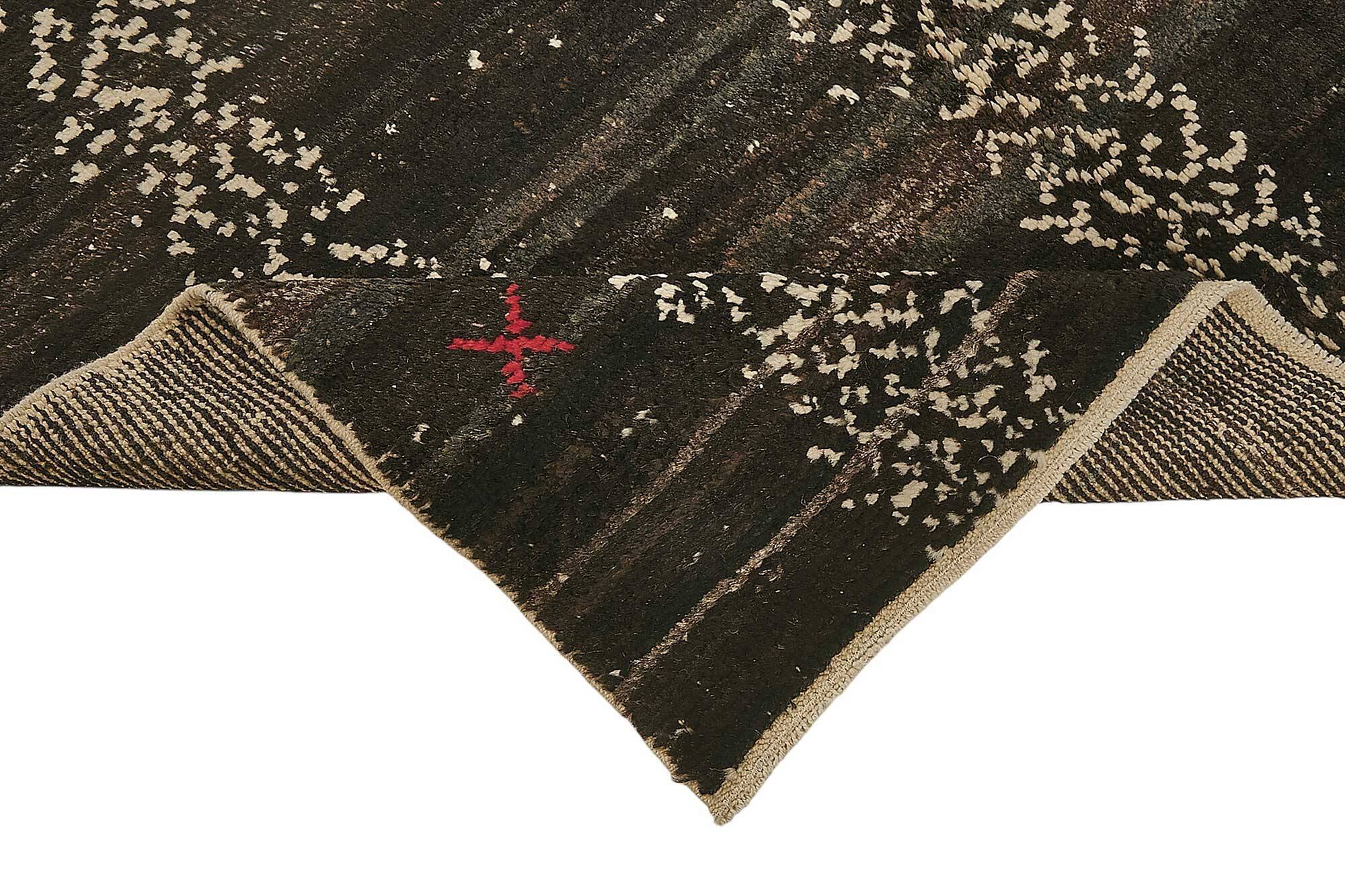 Tapis boho recyclé turc fait main 170 cm x 254 cm