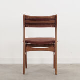 Set of six beech chairs, Danish design, 70s, made in Denmark