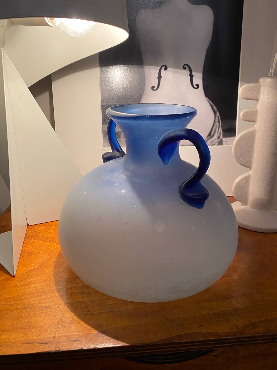 Vase en verre