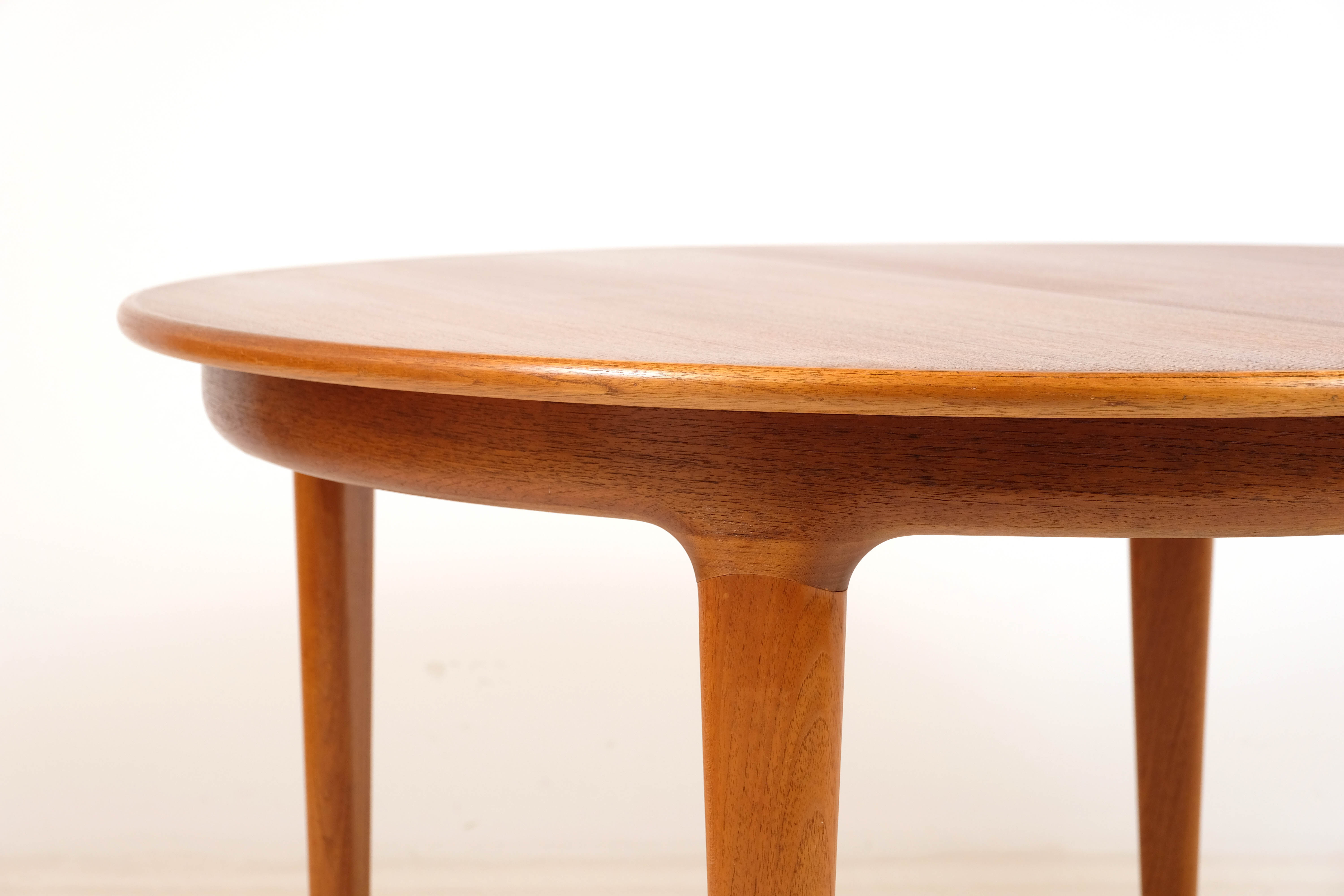 Teak extension table by J. Andersen for Uldum 1960