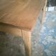 Restored old farm table