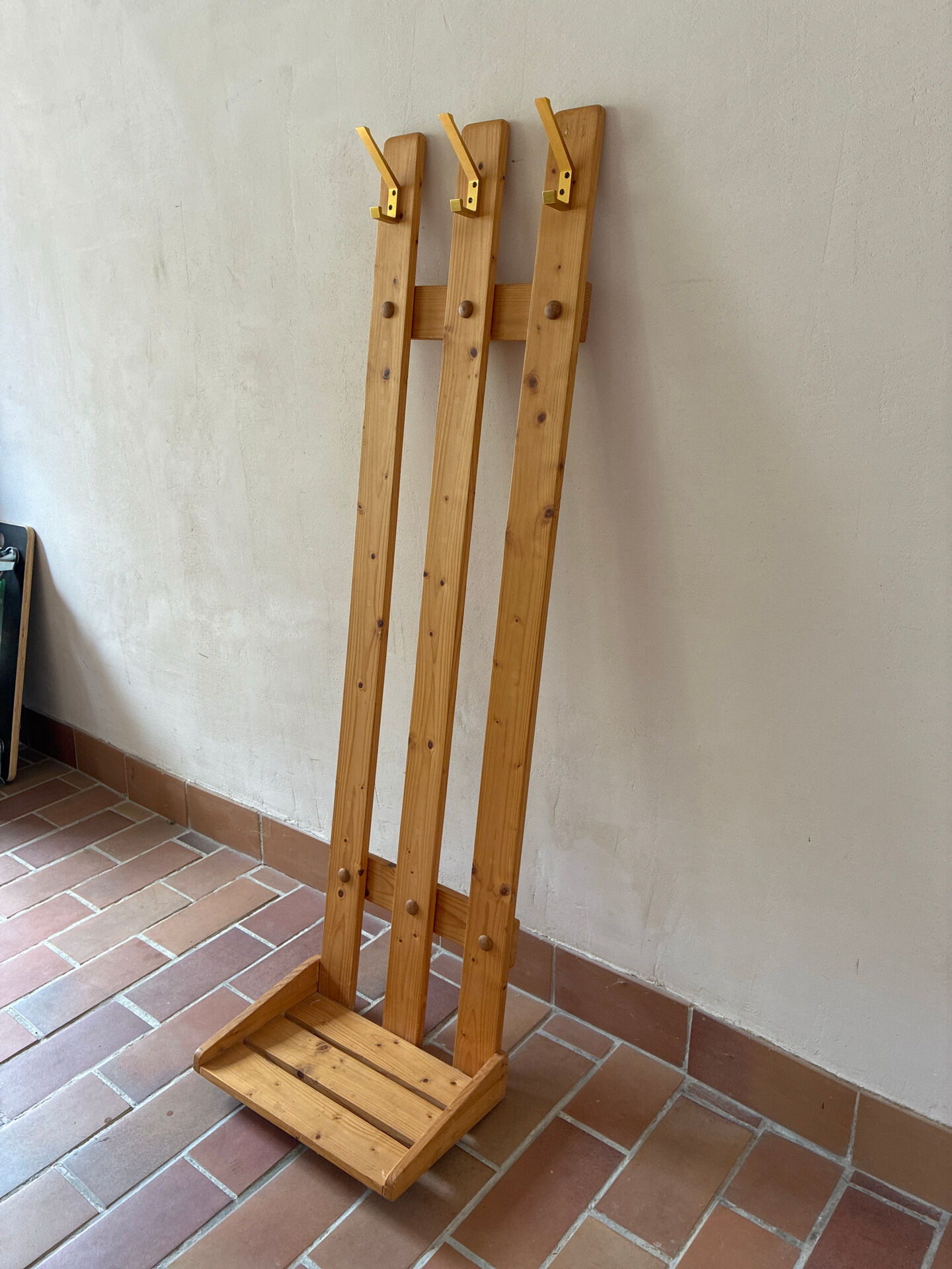 Porte manteau pin vintage