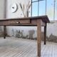 Oak farmhouse table 1950 212cm