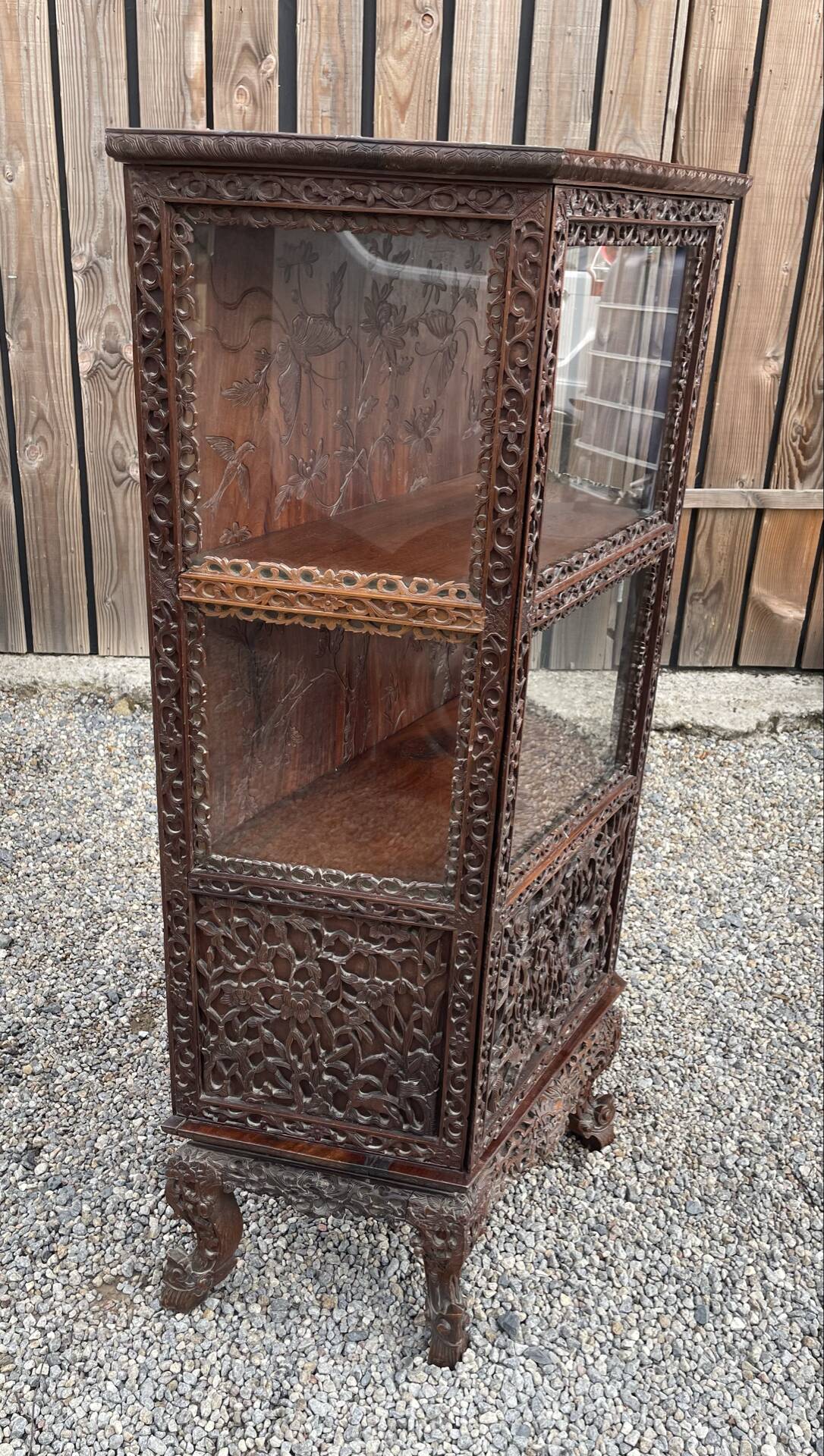 Vitrine cabinet de présentation chinois