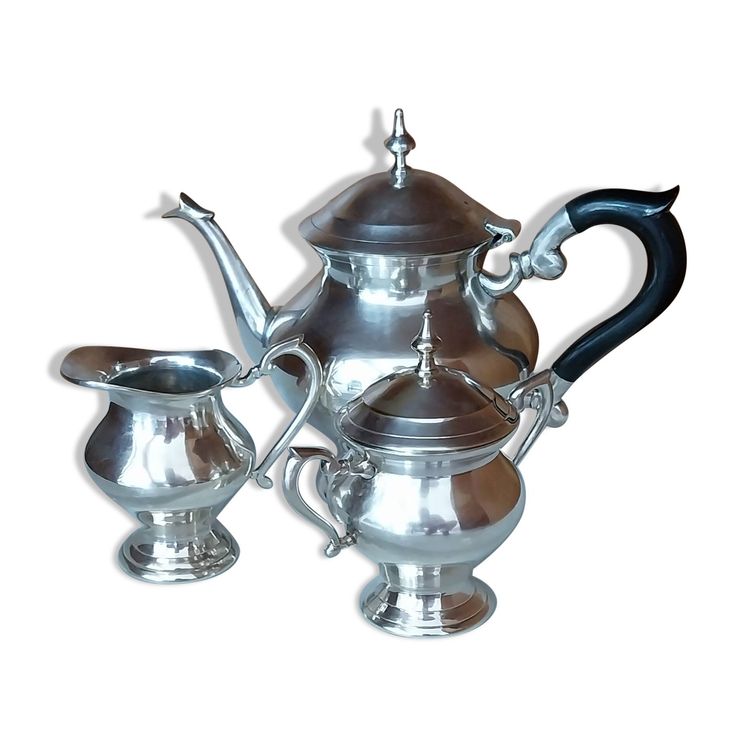 silver tea set