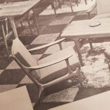 Scandinavian sofa Edvard Valentinsen for Bramin 1955