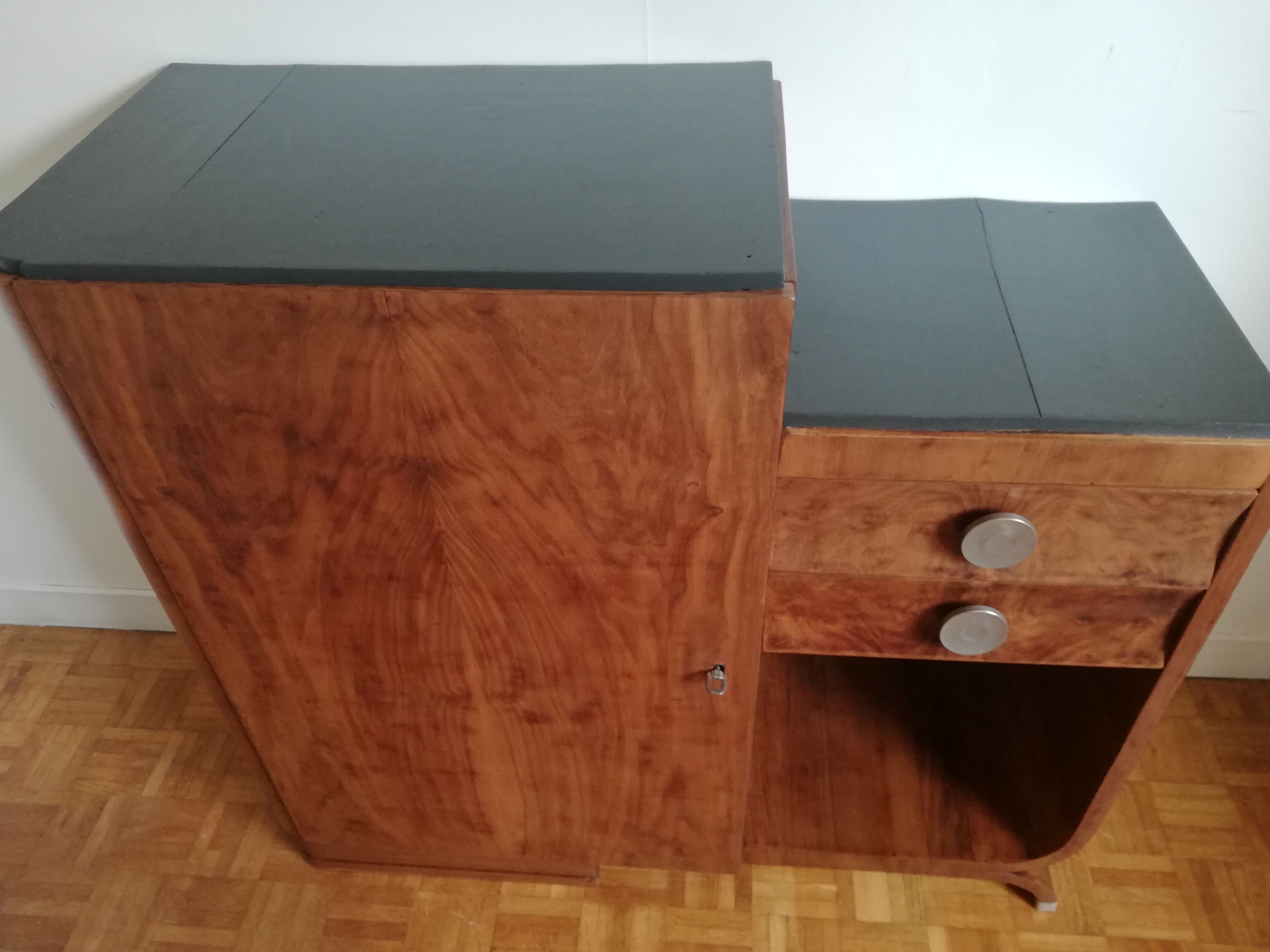 Asymmetrical art deco buffet