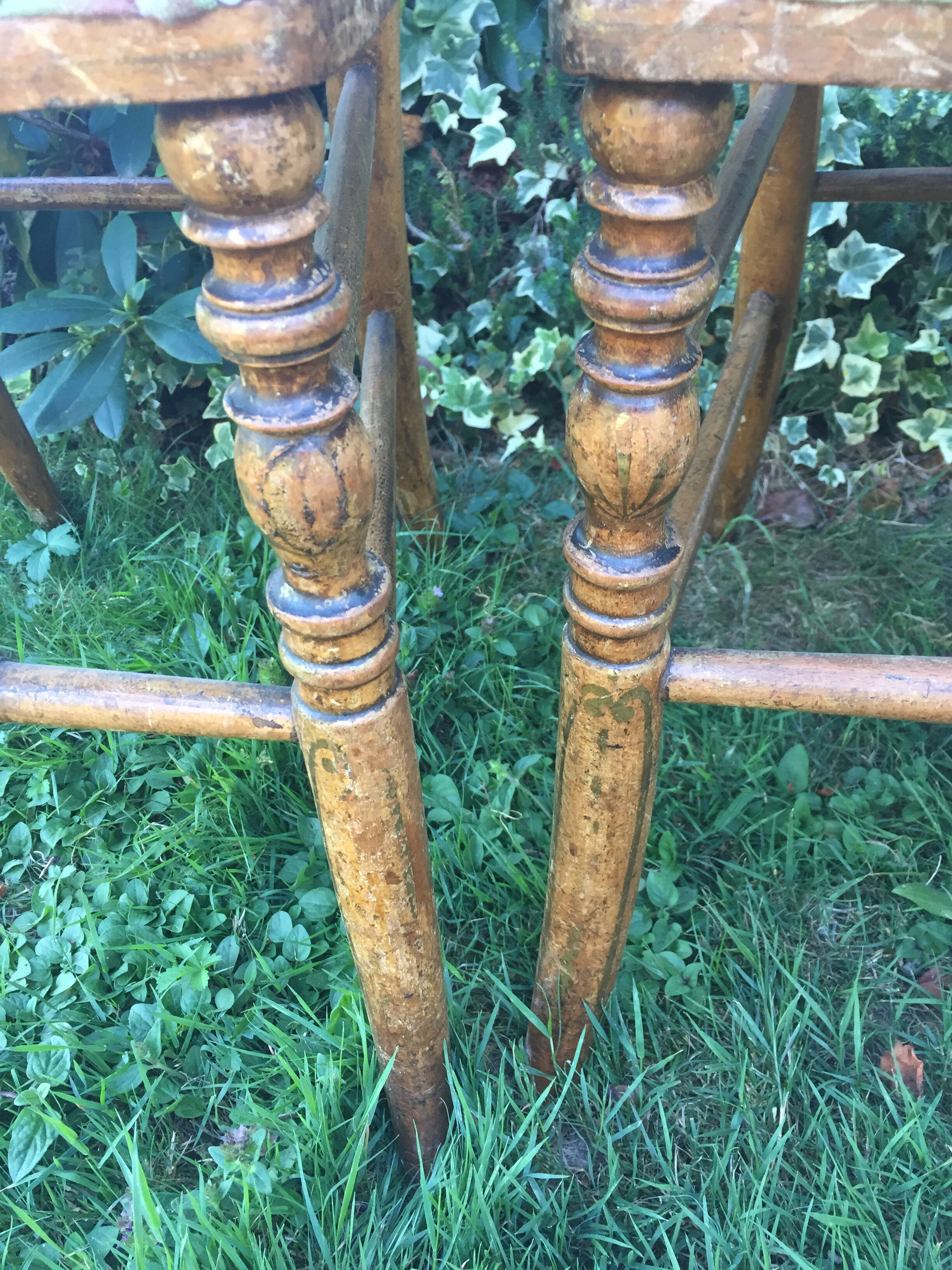 Paire de chaise ancienne style Napoléon