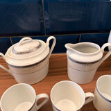 Sologne Porcelain Coffee Service – "Rhapsody" Model - Complete