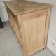 Very buffet just old solid raw pine wood.