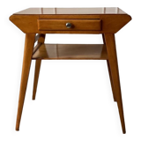 Vintage console with compass feet