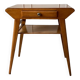 Console vintage pieds compas