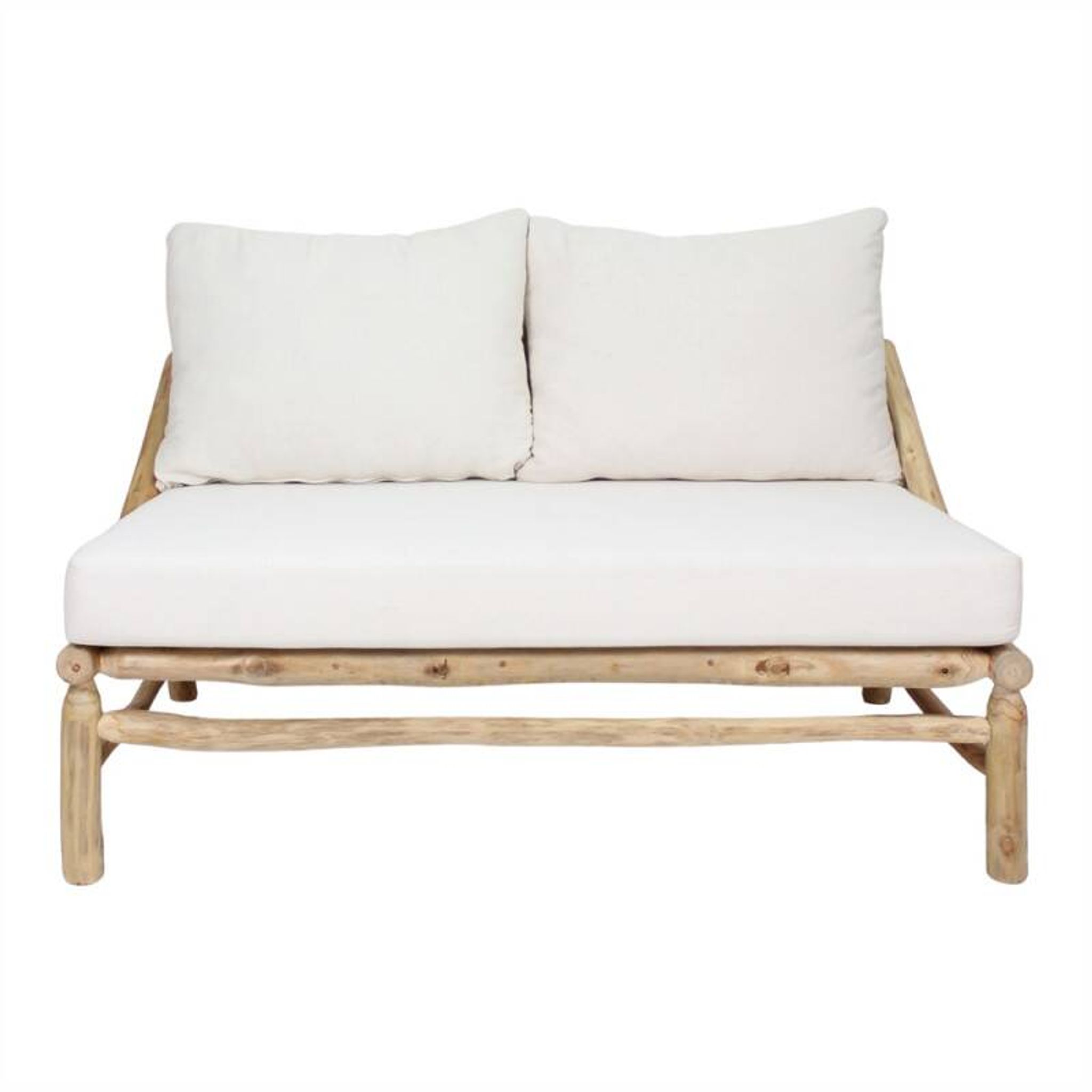 Banquette 2 places en bois Arcila