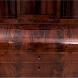 Biedermeier secretary, Northern Europe, mid 19th century.