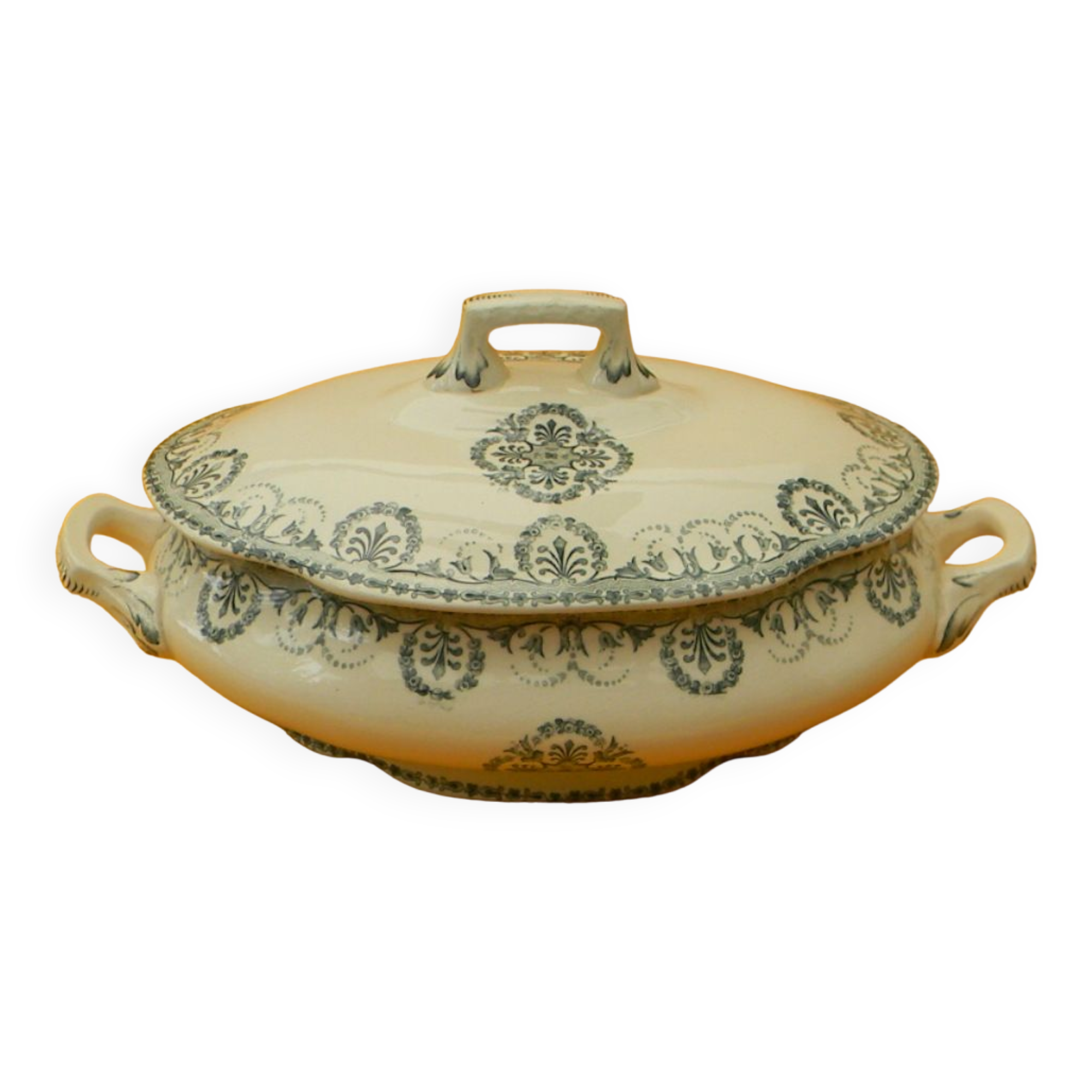 Faience vegetable choisy le roi. lena model.