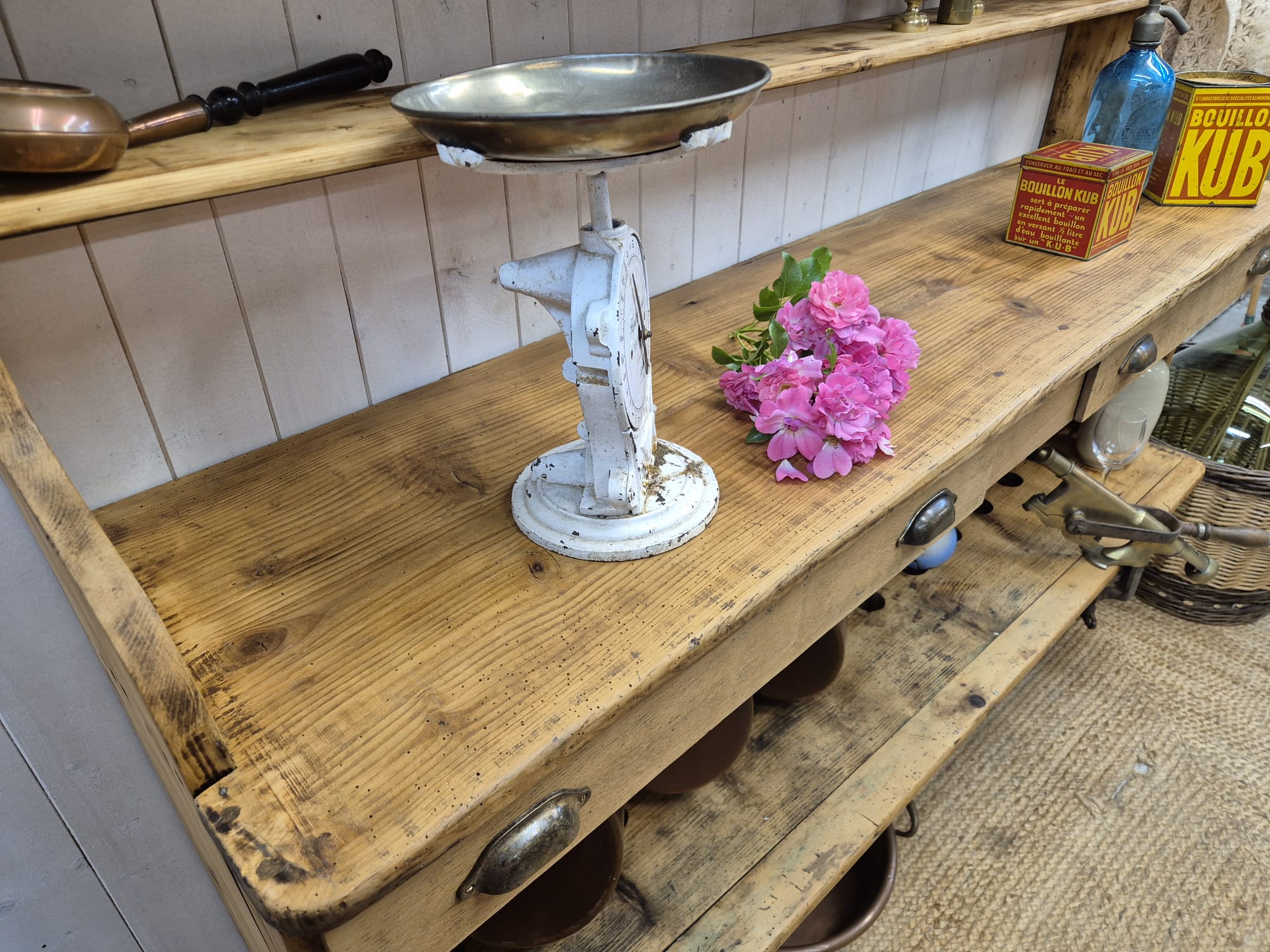 Old country shelf