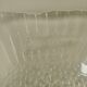 Vintage clear glass fish dish - retro tableware