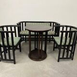 Fledermaus seating group by Josef Hoffmann, produced by Wittmann Vienna.