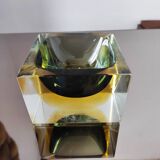 Murano glass ashtray Sommerso Italy 1970