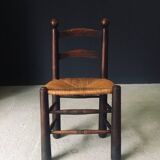 French Provincial Dining Chairs by Charles Dudouyt, France, 1940s, Set of 6