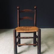 French Provincial Dining Chairs by Charles Dudouyt, France, 1940s, Set of 6