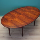 Table ovale en palissandre d'Arne Vodder, Sibast 1950