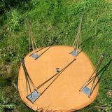 supercircle table by Bruno Mathsson and Piet Hein - Denmark 1970s