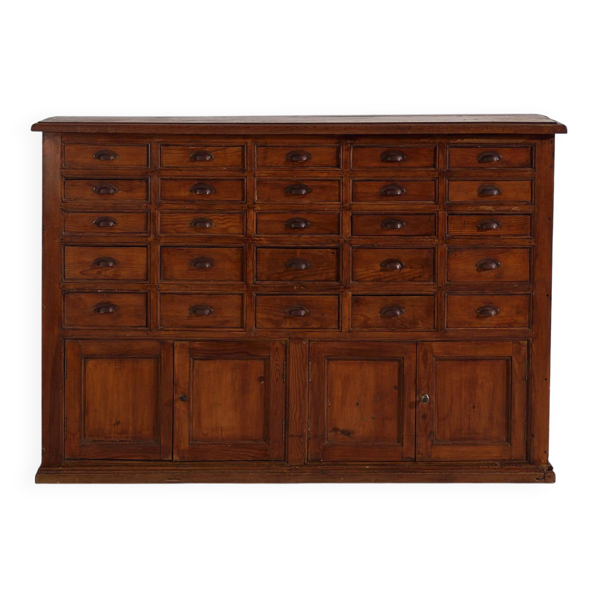 Antique multi-drawer apothecary cabinet (circa 1920)