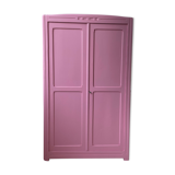 Pink knitted cabinet