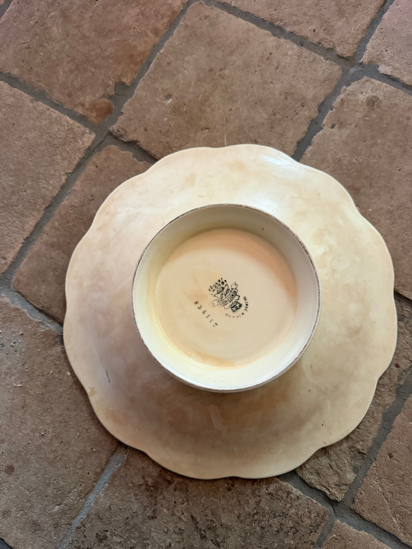 Longwy fruit bowl model Rendez Vous