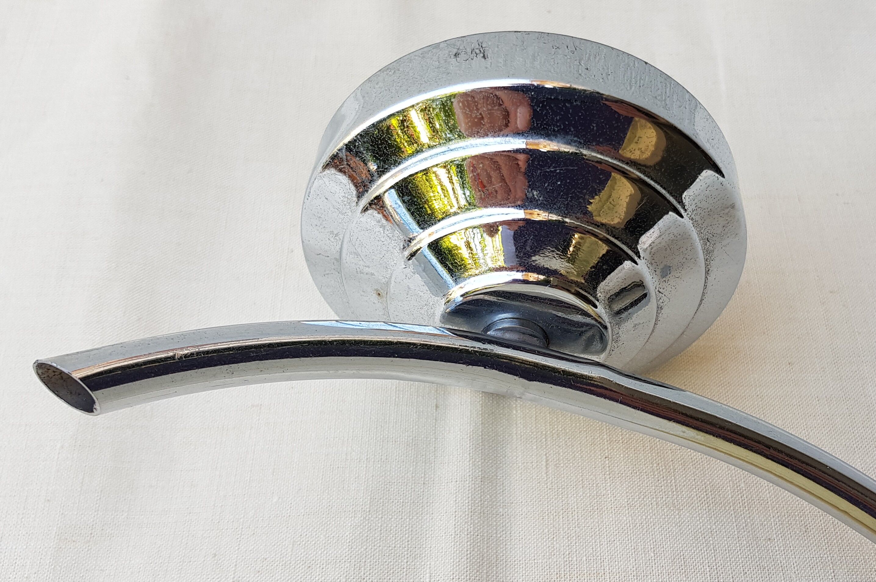 Wall lamp stainless steel and coloured opaline