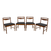 Mid-Century Model 9513 Dining Chairs by Tom Robertson for A.H. McIntosh & Co., United Kingdom, 1970s, Set of 4
