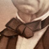 Photos argentiques anciennes , couple, époque Napoléon III