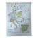 Original map of Europe in 1812 37x27cm (1908)