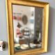 Miroir ancien bois doré