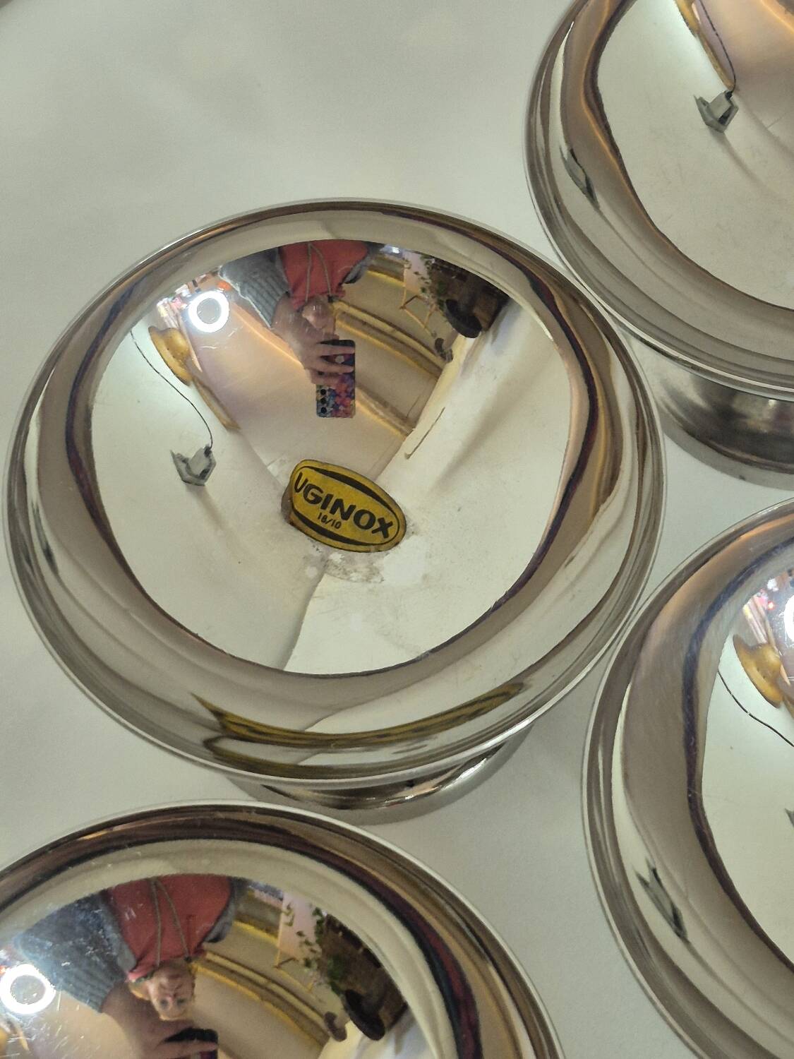 Stainless steel cups