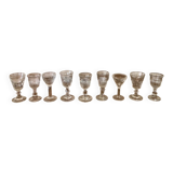 Antique liqueur glasses