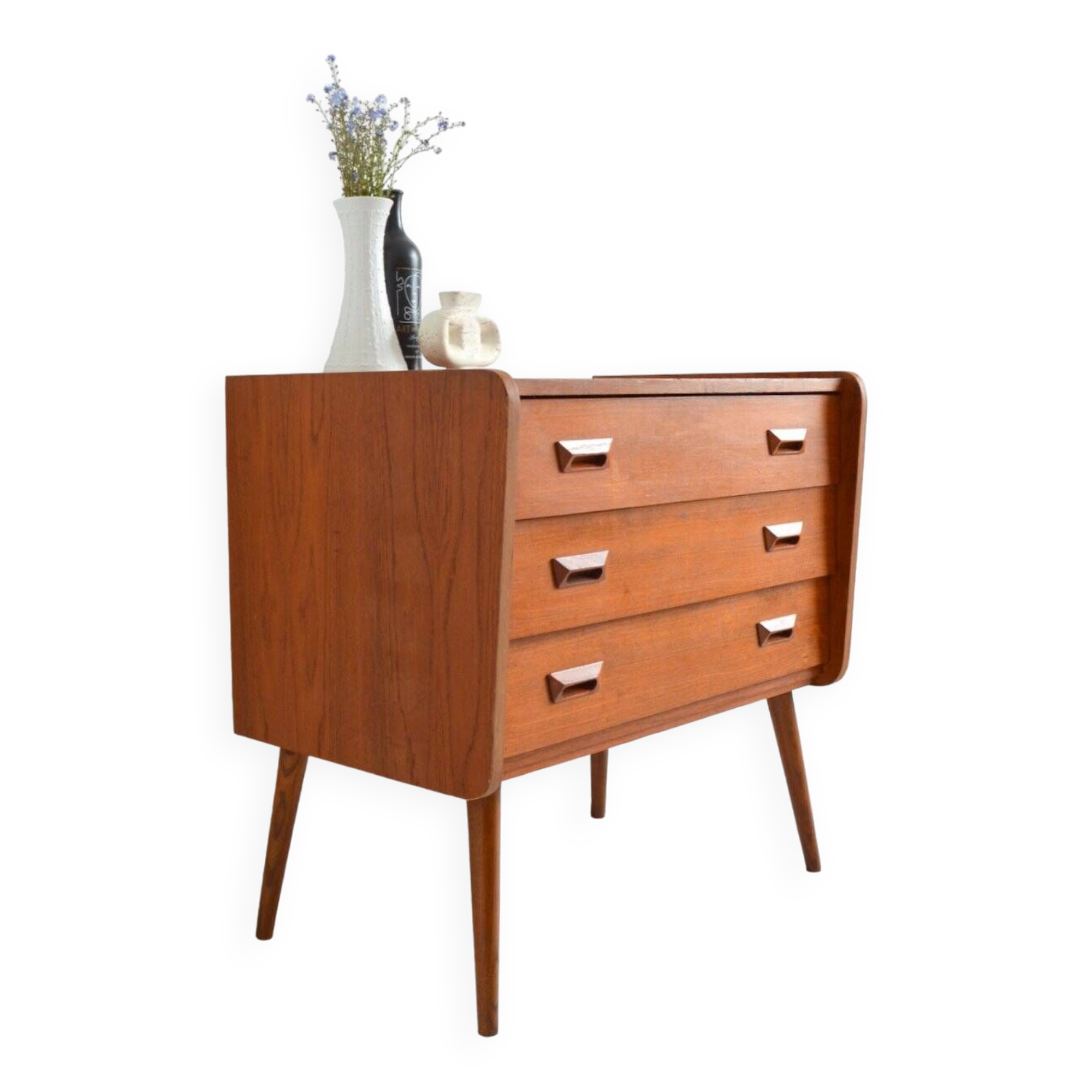 Scandinavian / Danish teak chest of drawers 1960s