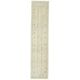 Vintage Turkish Oushak Handmade Wool Cotton Beige Runner Rug 71x315