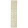 Vintage Turkish Oushak Handmade Wool Cotton Beige Runner Rug 71x315