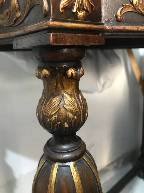 Console or pedestal table