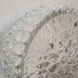 Plafonnier en verre 1970