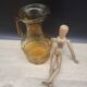 Carafe ambrée italienne